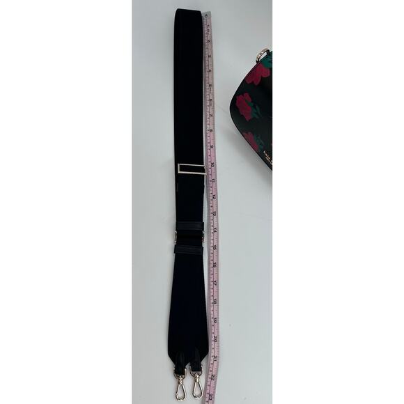 NWT Kate Spade Madison Rose Toss Printed Saddle Crossbody Bag MSRP $349 KE533 - Picture 11 of 11